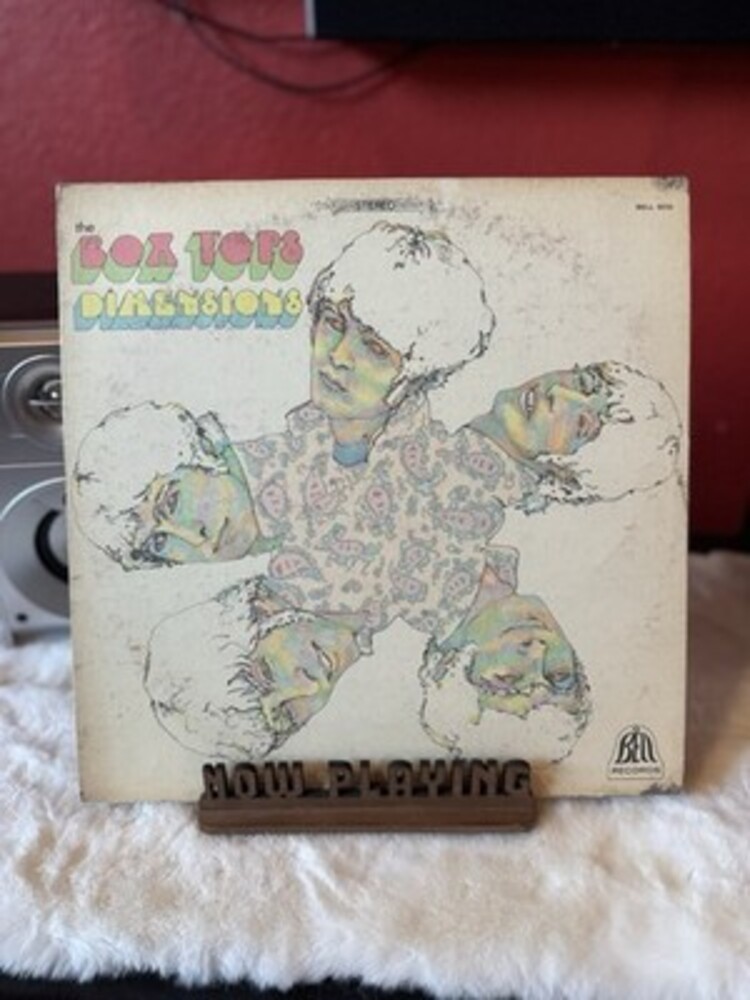 The Box Tops Dimensions • 1969 Bell vintage album vinyl record LP, 33 RPM VG+